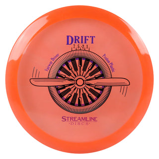 Streamline Disc Golf Proton Drift Fairway Driver 7/5/-2/1 Orange/Purple Pink 170 grams