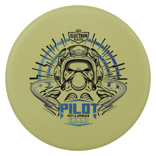 Streamline Disc Golf Electron Soft Pilot Putter 2/5/0/1 Sage/Blue 171 grams