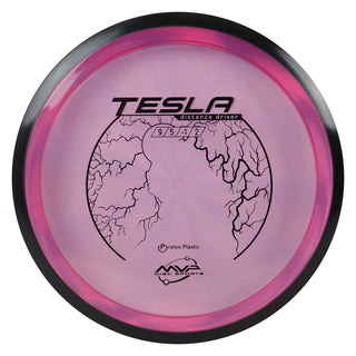 MVP Disc Golf Proton Tesla Distance Driver 9/5/-1/2 Pink 173 grams