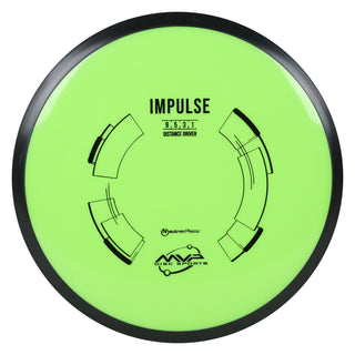MVP Disc Golf Neutron Impulse Distance Driver 9/5/-3/1 Neon Green 173 grams