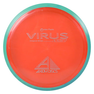 Axiom Disc Golf Proton Virus Distance Driver 9/5/-3.5/1 Candy Peach/Teal 163 grams