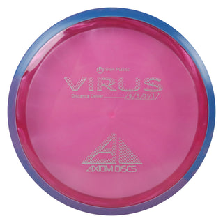 Axiom Disc Golf Proton Virus Distance Driver 9/5/-3.5/1 Candy Pink/Blue Purple 174 grams