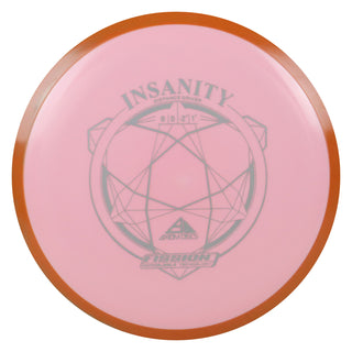 Axiom Disc Golf Fission Insanity Distance Driver 9/5/-2/1.5 Pink/Orange Blend 170 grams