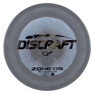 Discraft Disc Golf ESP Zone OS Putting Disc 4/3/0/3 Grey Storm Blue/Black Silver 173-174g