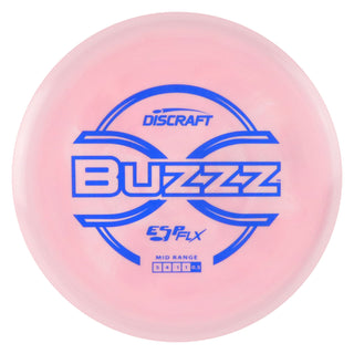 Discraft Disc Golf ESP FLX Buzzz Midrange Disc 5/4/-1/1 Pink/Blue 173-174g