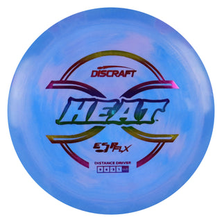 Discraft Disc Golf ESP FLX Heat Distance Driver 9/6/-3/1 Blue Pink/Rainbow 167-169g