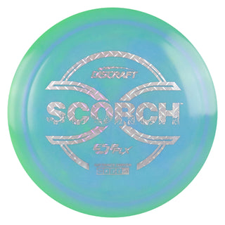 Discraft Disc Golf ESP FLX Scorch Distance Driver 11/6/-2/2 Green Blue/Metal Plate 170-172g