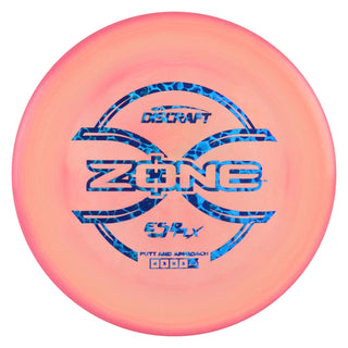 Discraft Disc Golf ESP FLX Zone Putter 4/3/0/3 Peach/Blue Scales 173-174g