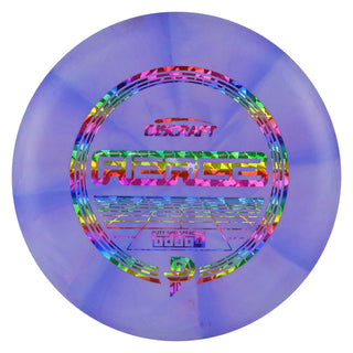 Discraft Disc Golf Paige Pierce Signature Fierce Putter 3/4/-2/0 Purple/Rainbow Shatter 155-159g