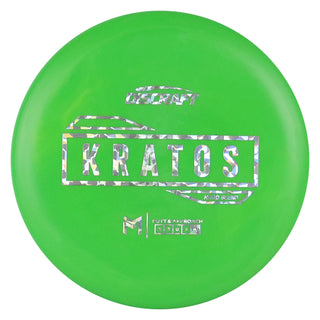 Discraft Disc Golf Paul McBeth Putter Line Hard Kratos Putter 3/3/0/3 Green/Holo Shatter 170-172g