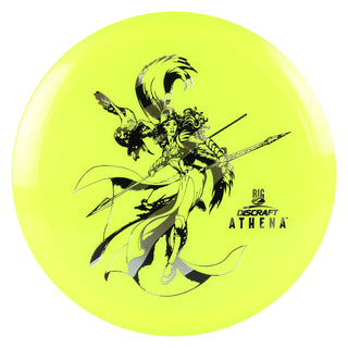 Discraft Disc Golf Paul McBeth Signature Big Z Athena Driver 7/5/0/2 Yellow/Black Silver 170-172g