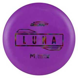 Discraft Disc Golf Paul McBeth Putter Line Hard Luna Putter 3/4/0/3 Purple/Jellybean 170-172g