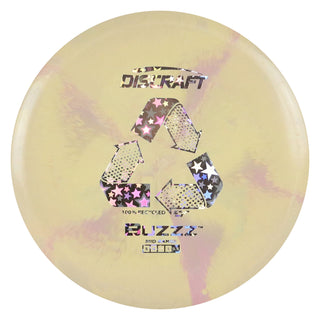 Discraft Disc Golf Recycled ESP Buzzz Midrange 5/4/-1/1 Yellow/Silver Stars 170-172g