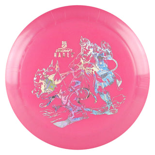 Discraft Disc Golf Paul McBeth Signature Big Z Hades Distance Driver 12/6/-3/2 Dark Pink/Benjamins 173-174g