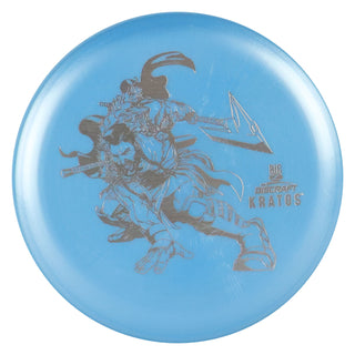 Discraft Disc Golf Paul McBeth Signature Big Z Kratos Putter 3/3/0/3 Blue/Silver 173-174g