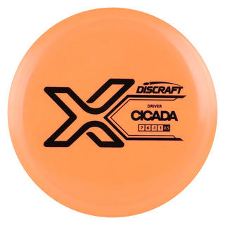 Discraft Disc Golf X Line Cicada Fairway Driver 7/6/-1/1 Orange/Black 175-176g