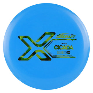 Discraft Disc Golf X Line Cicada Fairway Driver 7/6/-1/1 Blue/Camo 175-176g