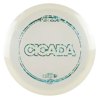 Discraft Disc Golf Z Line Cicada Fairway Driver 7/6/-1/1 Clear/Shamrocks 175-176g