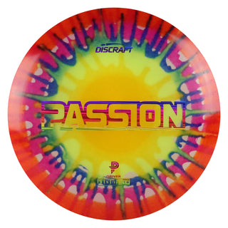 Discraft Disc Golf Z Line Fly Dye Paige Pierce Passion Fairway Driver 8/5/-1/1 Red Orange Splat/Rainbow Lines 167-169g