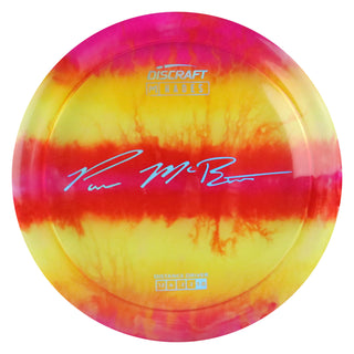 Discraft Disc Golf Paul McBeth Z Line Fly Dye Hades Distance Driver 12/6/-3/2 Warm Gradient/Blue Holo 160-163g