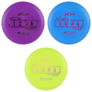 Discraft Disc Golf Paul McBeth Putter Line Hard Luna Putter 3/4/0/3 - Chose Exact Disc