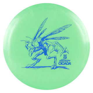 Discraft Disc Golf Big Z Cicada Fairway Driver 7/6/-1/1 Green/Navy 167-169g