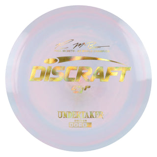 Discraft Disc Golf Paul McBeth Signature ESP Undertaker Fairway 9/5/-1/2 Cotton Candy/Gold Cubes 170-172g