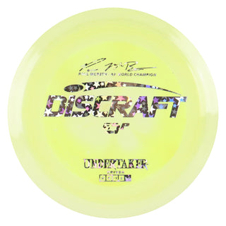 Discraft Disc Golf Paul McBeth Signature ESP Undertaker Fairway 9/5/-1/2 Pastel Yellow/Silver Stars 164-166g