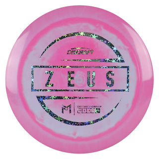 Discraft Disc Golf Paul McBeth Zeus Distance Driver 12/5/-1/3 Pink Slate/Snowflakes 173-174g
