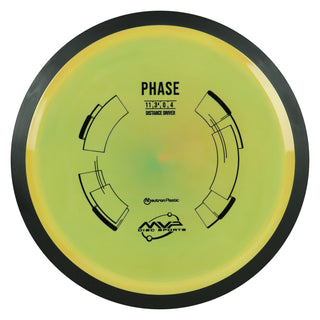 MVP Disc Golf Neutron Phase Distance Driver 11/3.5/0/4 Mango Green 173 grams