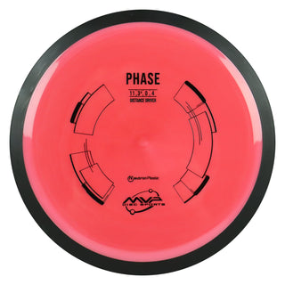MVP Disc Golf Neutron Phase Distance Driver 11/3.5/0/4 Red Pink 173 grams