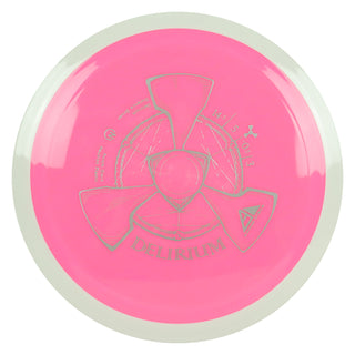 Axiom Disc Golf Neutron Delirium Distance Driver 14.5/5/-0.5/3 Pink/White 174 grams