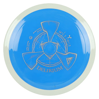 Axiom Disc Golf Neutron Delirium Distance Driver 14.5/5/-0.5/3 Blue/White 174 grams