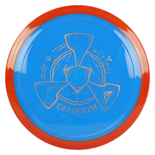 Axiom Disc Golf Neutron Delirium Distance Driver 14.5/5/-0.5/3 Blue/Orange 174 grams