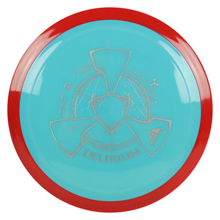 Axiom Disc Golf Neutron Delirium Distance Driver 14.5/5/-0.5/3 Blue/Red 174 grams