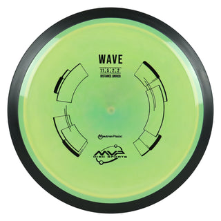 MVP Disc Golf Neutron Wave Distance Driver 11/5/-2/2 Sage Green 174 grams