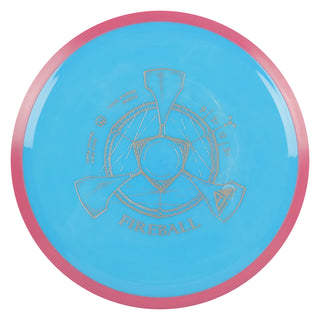 Axiom Disc Golf Neutron Fireball Distance Driver 9/3.5/0/3.5 Blue/Pink 173 grams