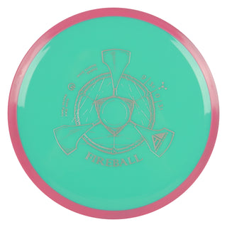 Axiom Disc Golf Neutron Fireball Distance Driver 9/3.5/0/3.5 Teal/Pink 172 grams