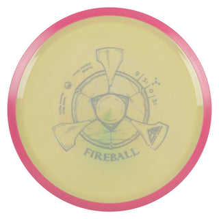 Axiom Disc Golf Neutron Fireball Distance Driver 9/3.5/0/3.5 Sand/Pink 173 grams