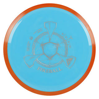 Axiom Disc Golf Neutron Fireball Distance Driver 9/3.5/0/3.5 Blue/Orange 173 grams