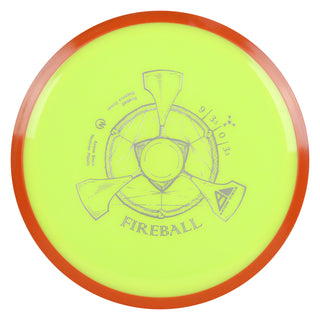 Axiom Disc Golf Neutron Fireball Distance Driver 9/3.5/0/3.5 Yellow/Orange 171 grams