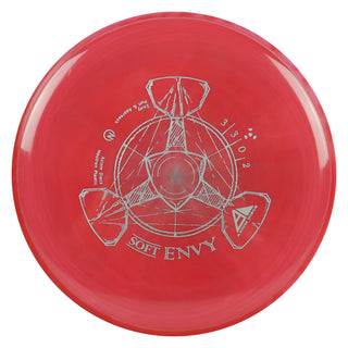 Axiom Disc Golf Neutron Envy Soft Putter 3/3/0/2 Red/Pink Red 174 grams