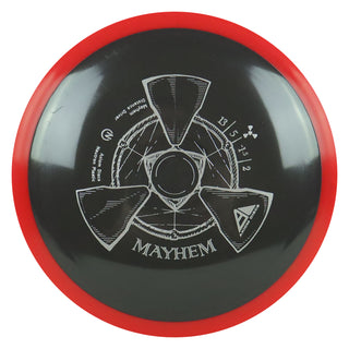 Axiom Disc Golf Neutron Mayhem Distance Driver 13/5/-1.5/2 Black/Red 168 grams