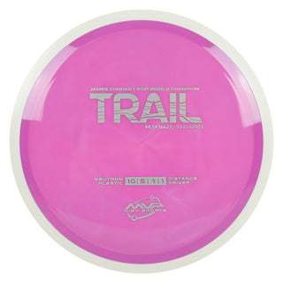 MVP Discs Sports Project Lab Coat James Conrad Neutron Trail Distance Driver 10/5/-1/1 Royal Purple 169 grams
