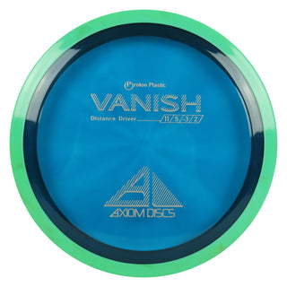 Axiom Disc Golf Proton Vanish Distance Driver 11/5/-3/2 Dark Blue/Aqua 166 grams