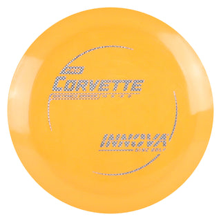 Innova Disc Golf Pro Corvette Distance Driver 14/6/-1/2 Orange/Silver Weave 168 grams