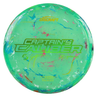 Discraft Disc Golf 2026 First Run Captain's Caliber Z Jawbreaker Green/Green Holo 173-174g