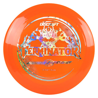 Discraft Disc Golf First Run Z Line Terminator Distance Driver 12/5/-1/3 Orange/Money Holo 174g