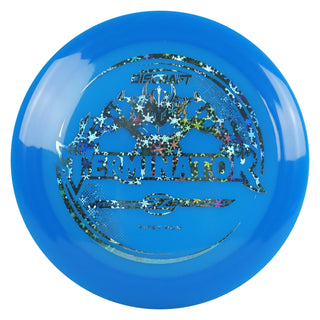 Discraft Disc Golf First Run Z Line Terminator Distance Driver 12/5/-1/3 Blue/Snowflakes 174g