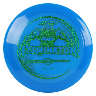 Discraft Disc Golf First Run Z Line Terminator Distance Driver 12/5/-1/3 Blue/Matrix 174g